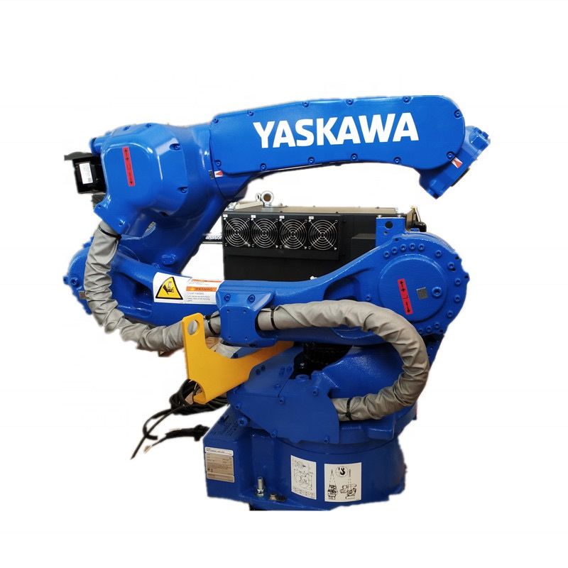 Robot spawalniczy Yaskawa z obsługą online i podstawowymi komponentami silnika